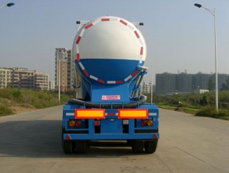 58立方三橋半掛粉粒物料運(yùn)輸車