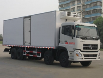 國(guó)四東風(fēng)天龍前四后八廂長(zhǎng)9.5米冷藏車(chē)