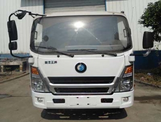 國四重汽王牌排半5方灑水車