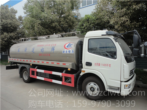 國四東風(fēng)多利卡8方鮮奶運(yùn)輸車圖片展示