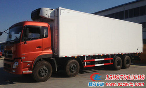 東風(fēng)天龍小三軸廂長(zhǎng)9.5米冷藏車