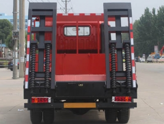 國五重汽王牌平板運(yùn)輸車