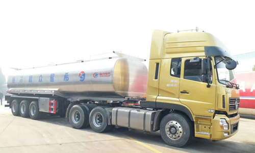 45立方鮮奶運輸半掛車