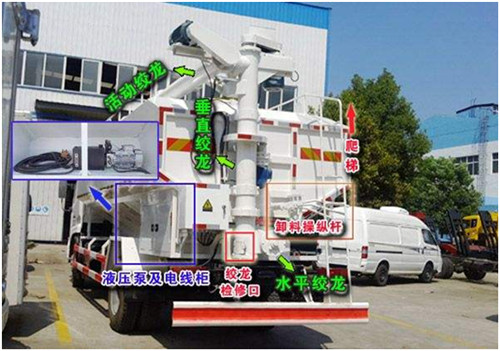 東風(fēng)柳汽乘龍散裝飼料車《28方車型》 東風(fēng)柳汽乘龍散裝飼料車《28方車型》
