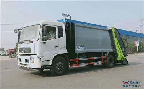國(guó)六東風(fēng)天錦14方壓縮式垃圾車(chē)