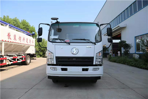 國六陜汽軒德壓縮式垃圾車
