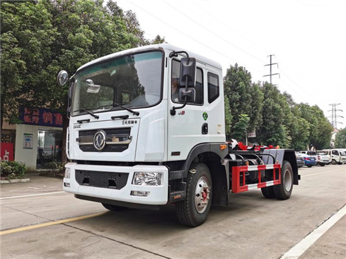 國六東風(fēng)多利卡D9車廂可卸式垃圾車