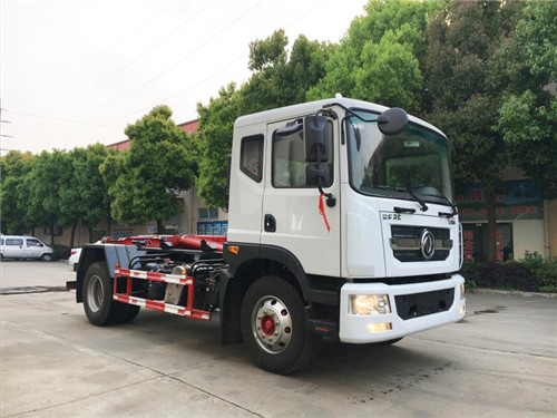 東風D9國六車廂可卸式垃圾車