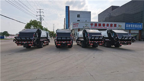 國(guó)六陜汽軒德X9 6方壓縮垃圾車