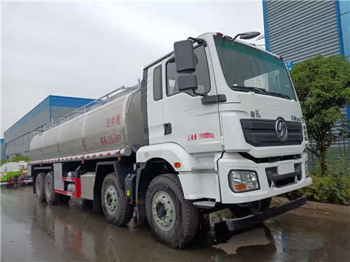 國六陜汽德龍前四后八27方供液車