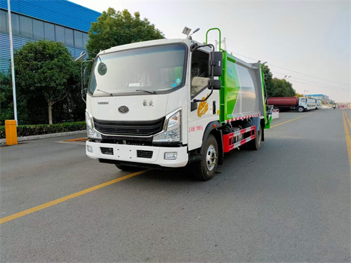 國六重汽豪曼9立方壓縮垃圾車