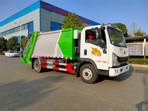 國六重汽豪曼9立方壓縮垃圾車
