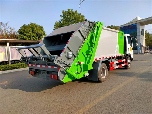 國六重汽豪曼9立方壓縮垃圾車
